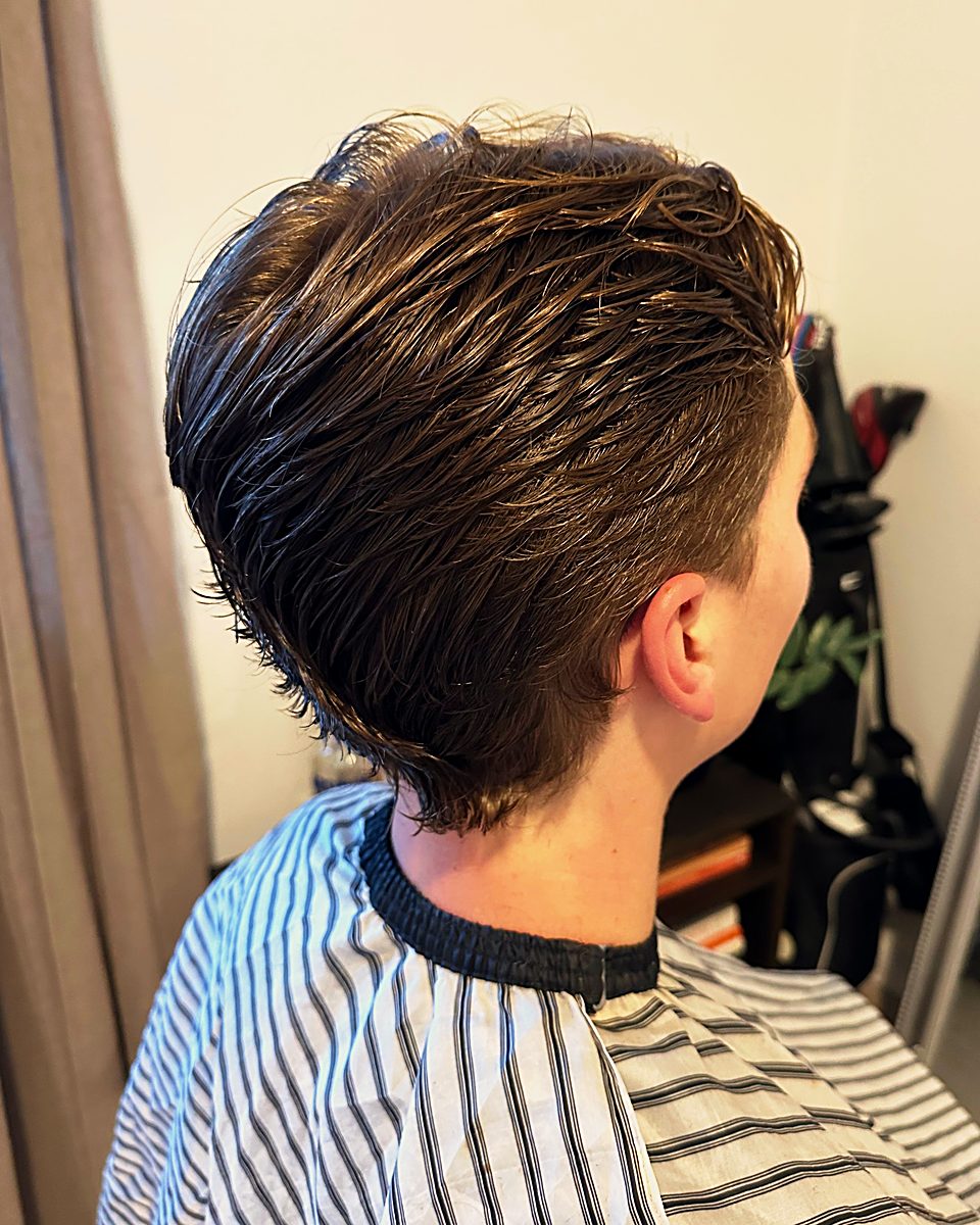 Layered flow from behind